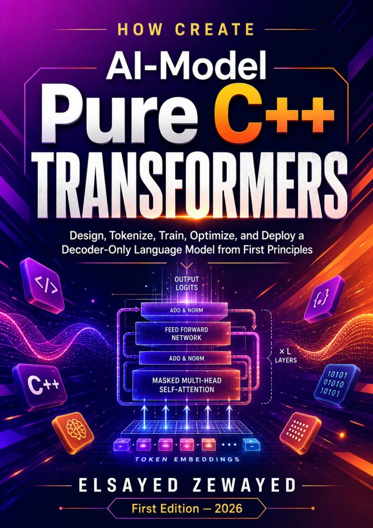 HOW CREATE AI-Model Pure C++ TRANSFORMERS